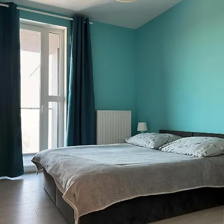 Z Widokiem Na Panorame Gdyni W Modern Tower Atal Apartment