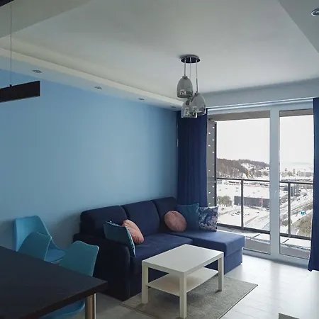 Apartment Z Widokiem Na Panorame Gdyni W Modern Tower Atal Gdynia