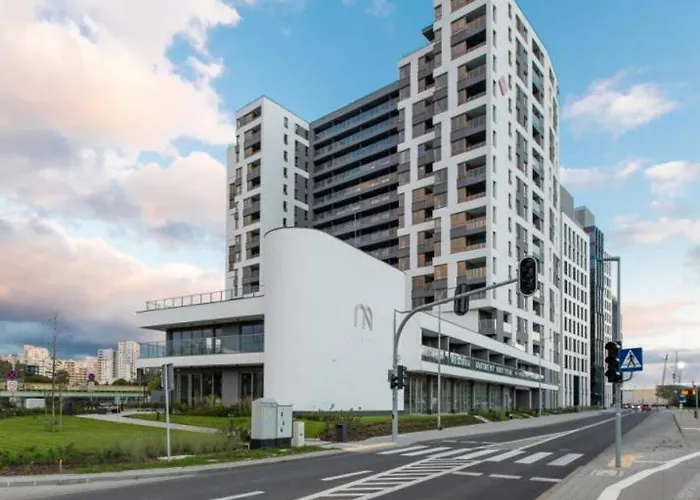 Z Widokiem Na Panorame Gdyni W Modern Tower Atal גדינייה